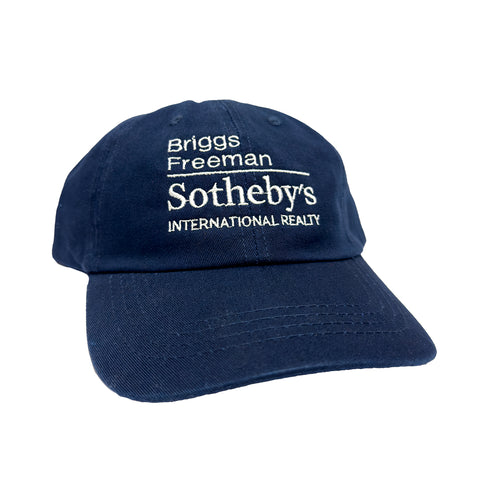 Navy Blue Ball Cap - Briggs Freeman Logo